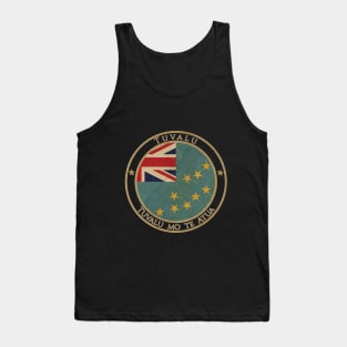 Vintage Tuvalu Oceania Oceanian Flag Tank Top